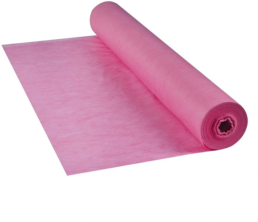 Простыни одноразовые, 0,8м х 100м, рулон, розовый - Etto — фото N3