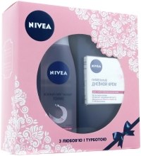 Духи, Парфюмерия, косметика Набор для чувствительной кожи - NIVEA Aqua Effect (f/cr/50ml + tonic/200ml)