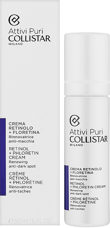 Крем для лица с ретинолом и флоретином - Collistar Attivi Puri Retinol + Phloretin Cream — фото N2