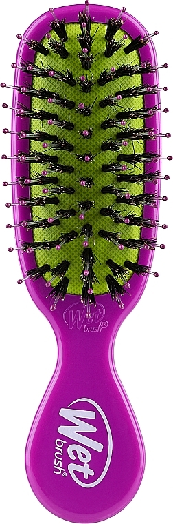 Щітка для волосся, фіолетова - Wet Brush Mini Shine Enhancer Brush Purple — фото N1