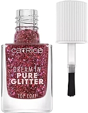 Топ с глитером - Catrice Dream In Pure Glitter Top Coat — фото N2