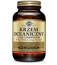 Парфумерія, косметика Харчова добавка "Океанський кремній із червоних водоростей", 25 мг - Solgar