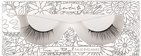 Накладные ресницы - Lovely True or False Eyelashes — фото N1
