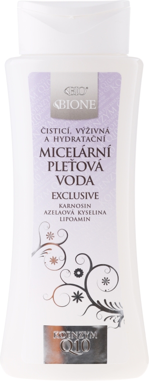 Мицеллярная вода - Bione Cosmetics Exclusive Organic Micellar Water With Q10