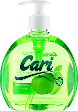 Рідке мило "Зелене яблуко" - Cari Green Apple Liquid Soap — фото N1