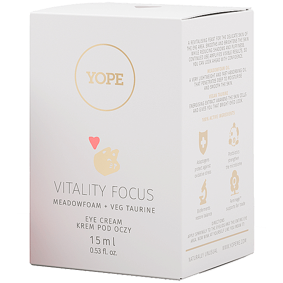 Крем для век - Yope Vitality Focus Meadow Foam + Veg Taurine Eye Cream — фото N2