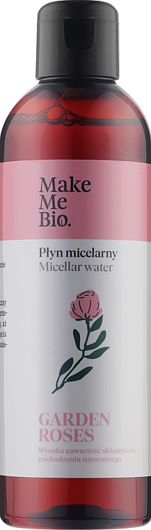 Мицеллярная вода "Роза" - Make Me Bio Garden Roses Micellar Water — фото N1