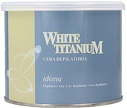 Парфумерія, косметика Теплий віск для депіляції у банці  - Idema Wax White Nitanium