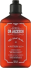 Шампунь для волосся та тіла "Зілля" - Dr Jackson Gentlemen Only Potion 1.0 Energizing Effect Shampoo — фото N2