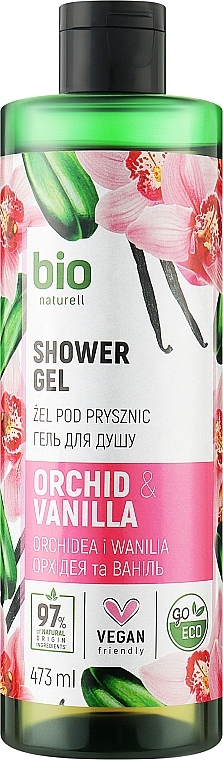 Гель для душу "Orchid & Vanilla" - Bio Naturell Shower Gel — фото N1
