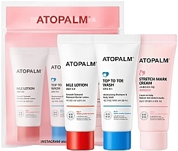 Набір - Atopalm Travel Kit (lot/20ml + cr/20ml + sh/gel/20ml) — фото N1