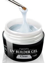 Парфумерія, косметика Будівельний гель - Naomi UV Builder Gel Clear