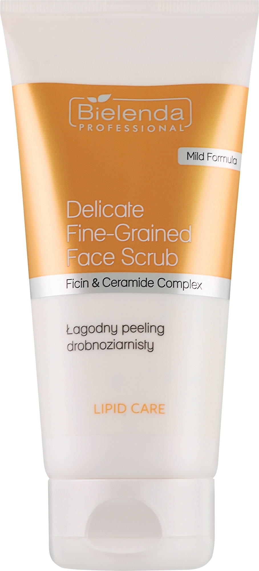 Мелкозернистый разглаживающий скраб для лица - Bielenda Professional Lipid Care Delicate Fine-Grained Smoothing Face Scrub — фото 150ml