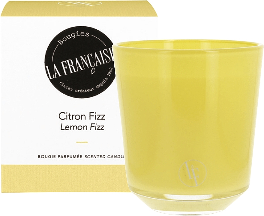 Ароматична свічка "Лимонна шипучка" - Bougies La Francaise Lemon Fizz Scented Candle — фото N1
