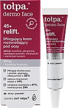 Крем для шкіри навколо очей - Tolpa Dermo Face Relift 40+ Eye Cream — фото N2