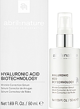 Сыворотка для лица - Abril et Nature Hyaluronic Acid Biotechnology Serum — фото N2