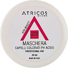 Маска для окрашенных волос с коллагеном - Atricos Hydrolysed Collagen Colored Hair Mask — фото N1