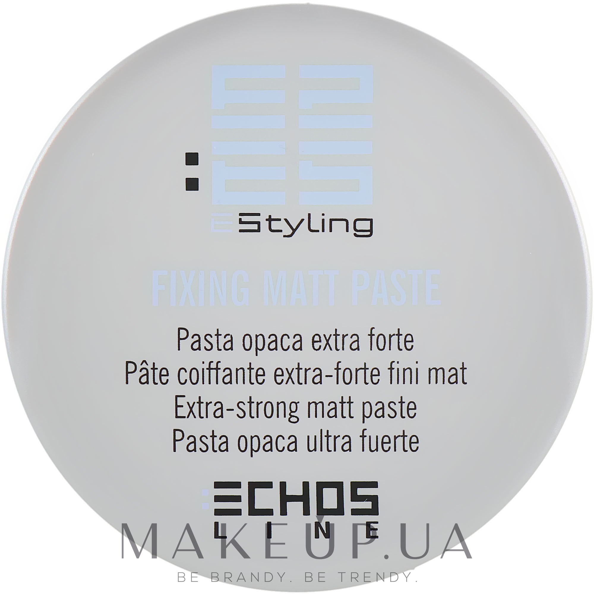 Моделювальна матова паста для волосся - Echosline Styling Matt Look — фото 100ml