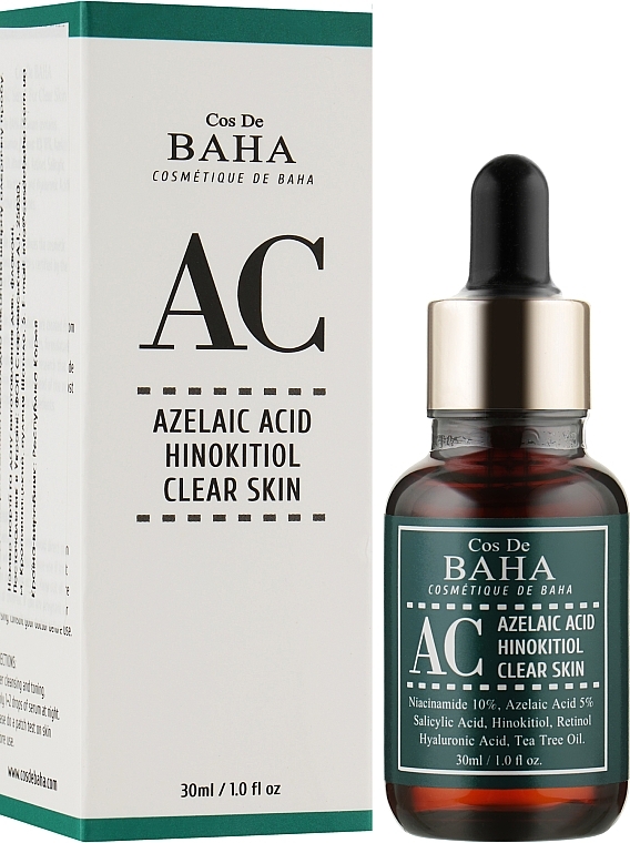 УЦЕНКА Интенсивная сыворотка для лица против акне - Cos De BAHA Acne Treatment Serum * — фото N2