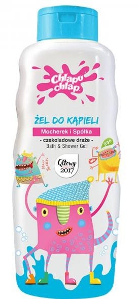 Детский гель для душа с запахом шоколадного драже - Chlapu Chlap Bath & Shower Gel — фото N1