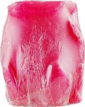 Глицериновое мыло ручной работы "Бутон розы", красное - BioFresh Rose Blossom Glycerin Soap  — фото N2