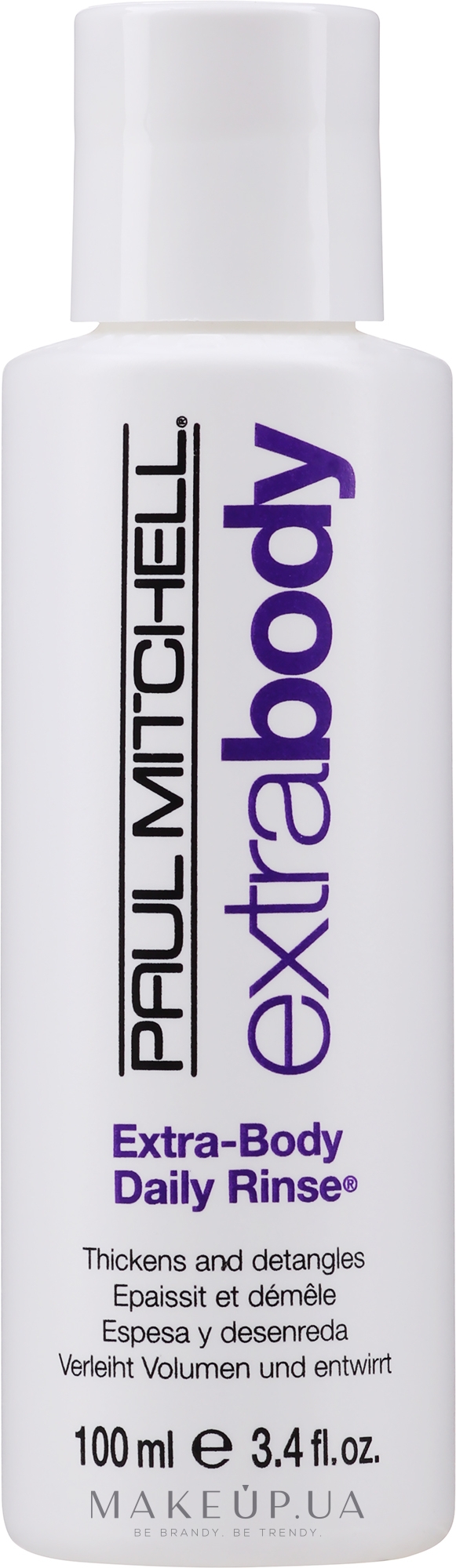 Кондиционер-ополаскиватель для экстраобъема - Paul Mitchell Extra-Body Daily Rinse  — фото 100ml