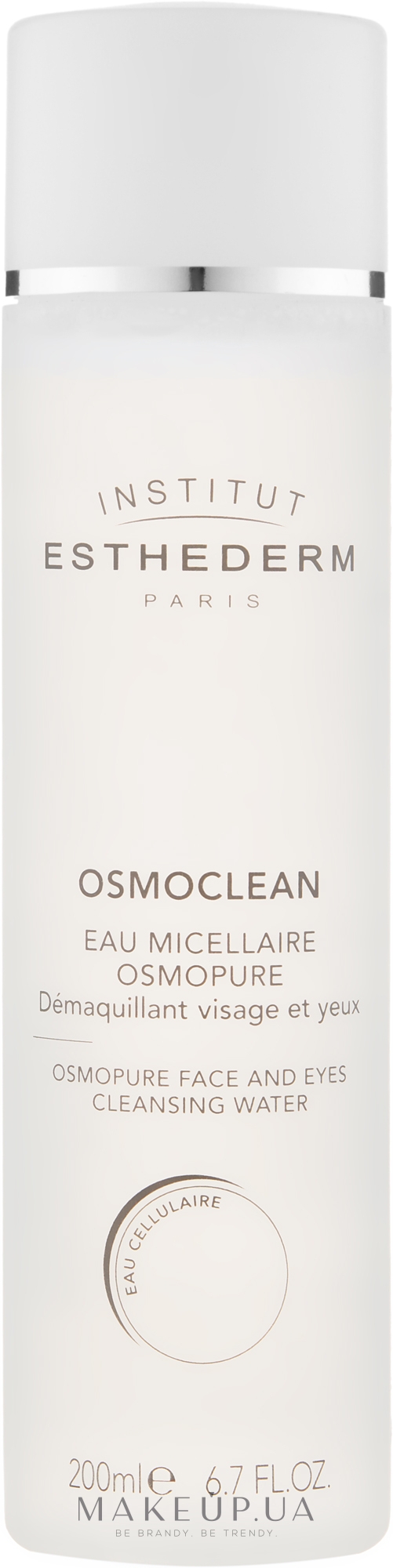 Мицеллярная вода - Institut Esthederm Osmoclean Osmopure Face and Eyes Cleansing Water — фото 200ml