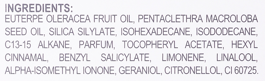 Олія ягід асаї - Hair.TOXX Acai Berry Infusion Oil — фото N3