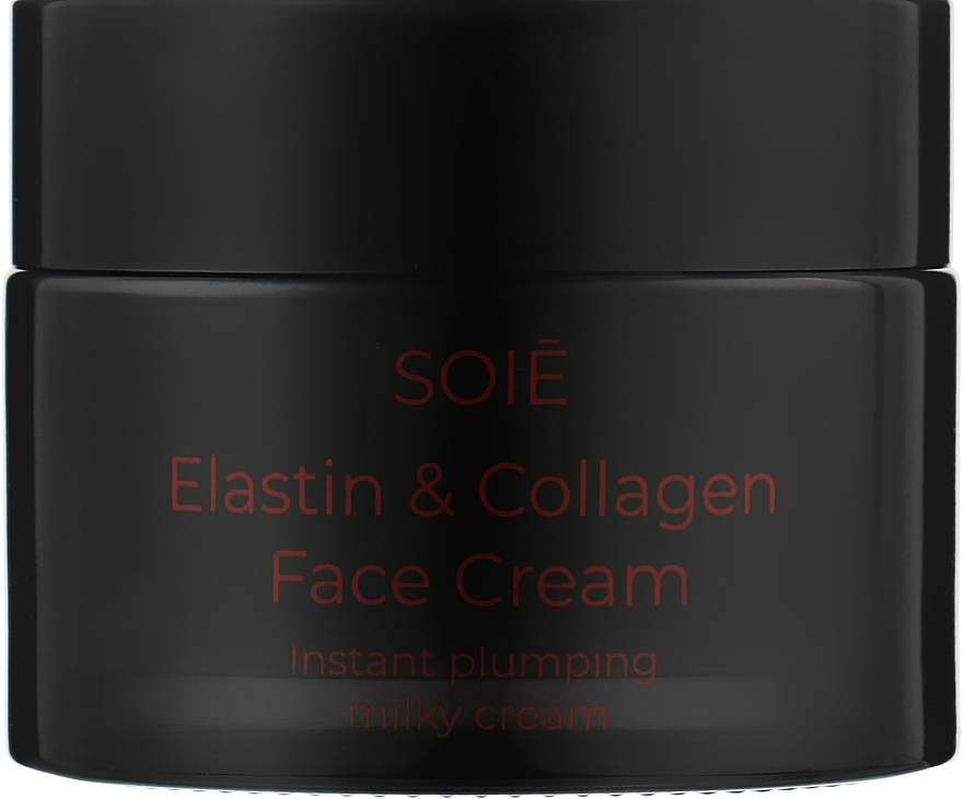 Активний крем для обличчя з еластином і колагеном - Soie Elastin & Collagen Face Cream — фото N1