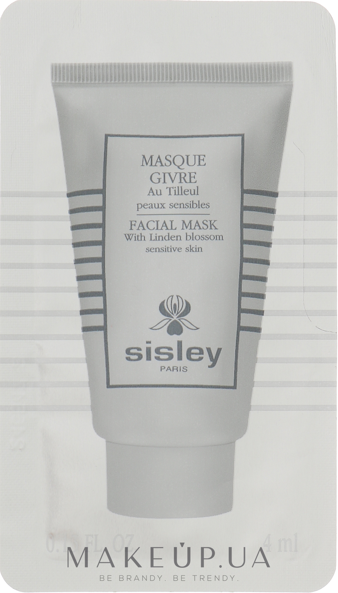 Очищуюча маска з липою - Sisley Botanical Facial Mask With Linden Blossom (пробник) — фото 4ml