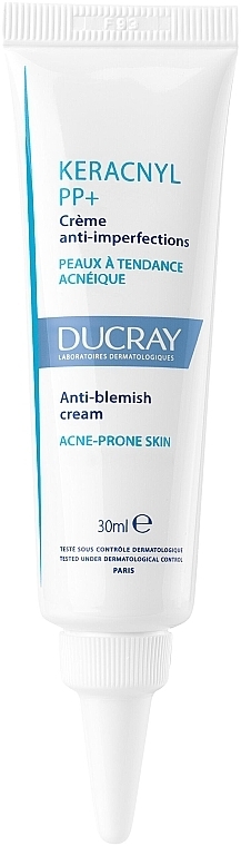 Крем проти дефектів шкіри, схильної до акне - Ducray Keracnyl PP+ Anti-Blemish Cream — фото N1