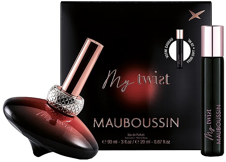 Mauboussin My Twist - Набор (edp/90ml + edp/20ml) — фото N1