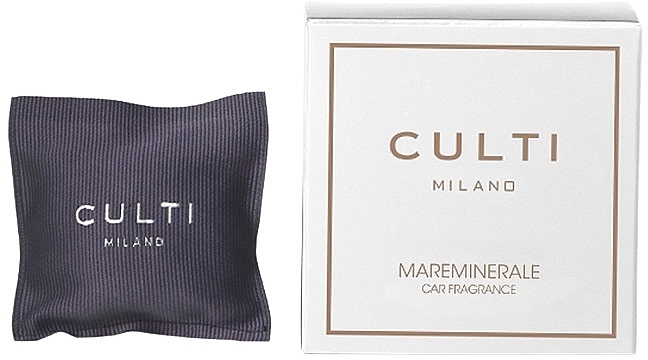 Ароматическое саше для автомобиля - Culti Milano Mareminerale Car Fragrance — фото N1