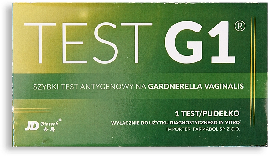 Антигенний тест на виявлення Gardnerella Vaginalis - Farmabol Test G1 — фото N1