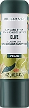 Бальзам для губ "Оливка" - The Body Shop Olive Lip Care Stick — фото N2