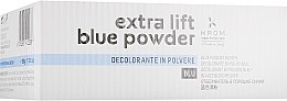 Духи, Парфюмерия, косметика Пудра обесцвечивающая голубая - Krom Bleaches Extra Lift Blue Powder