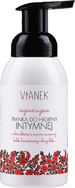 Восстанавливающая пена для интимной гигиены - Vianek — фото N1