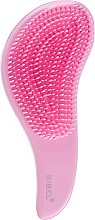 Расчёска для пушистых и длинных волос, розовая - Sibel D-Meli-Melo Detangling Brush — фото N2