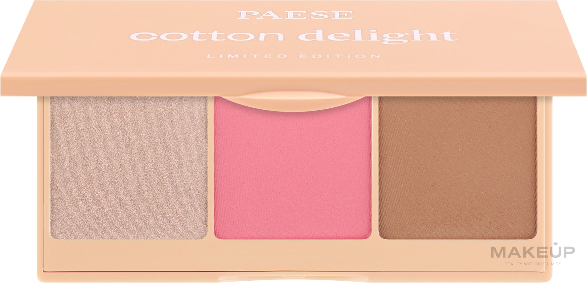 Палитра для контуринга - Paese Cotton Delight Contouring Palette — фото 01 - Pink