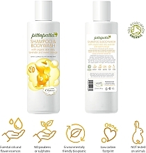 Шампунь и гель для душа - Simply Gentle Organic Pittapatta Shampoo & Bodywash — фото N2