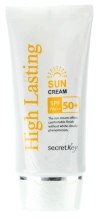 Духи, Парфюмерия, косметика Солнцезащитный крем - Secret Key High Lasting Sun Cream SPF50