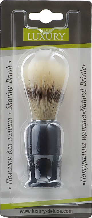 Помазок для бритья с ворсом барсука, PB-04, синяя ручка - Beauty LUXURY