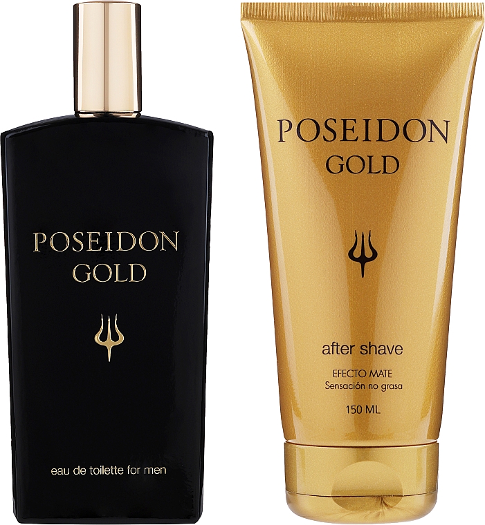 Instituto Español Poseidon Gold - Набор( edt/150ml + after/shave/150ml) — фото N2