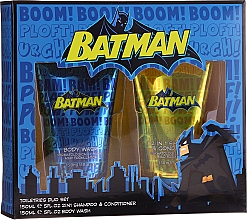 Духи, Парфюмерия, косметика Детский подарочный набор - DC Comics Batman(sh/gel/150ml + shmp/150ml)