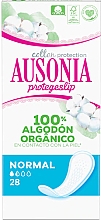 Ежедневные прокладки, 28 шт - Ausonia Cotton Protection Normal — фото N1