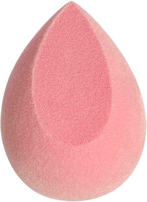 Спонж для макияжа велюровый со срезом, розовый - Color Care Beauty Sponge  — фото N1