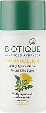 Омолаживающая сыворотка "Одуванчик" - Biotique Rejuvenating Dandelion Serum  — фото N2