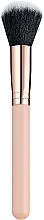 Набір пензлів для макіяжу у косметичці, 15 шт., рожевий - King Rose — фото N13