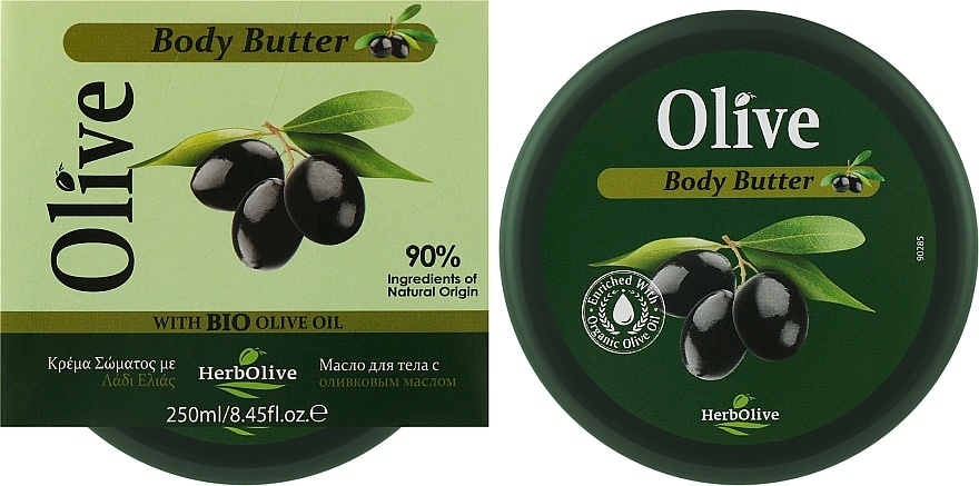 Масло для тела "Оливковое" - Madis HerbOlive Body Butter — фото N2