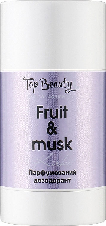 УЦЕНКА Парфюмированный дезодорант "Fruit and Musk" - Top Beauty Perfumed Deodorant * — фото N1